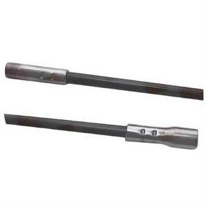 Schaefer Brush 30663 Fiberglass Extension Rod, 0.350 in Rod dia, 1/4 in Female, 1/4 in Male, 3 ft OAL, 25 pk