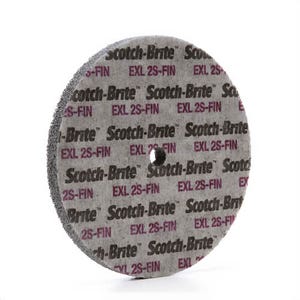 Scotch-Briteâ„¢ 7000028478 EXL Unitized Wheel, XL-UW, 2S Fine, 6 in x 1/2 in x 1/2 in