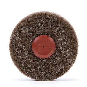 Scotch-Briteâ„¢ 7000120710 Cut and Polish Disc D5, 4 in x 1-1/4 in x 1/4 in a Medium
