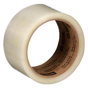 Scotch® 7000042510 Box Sealing Tape 371, Clear, 48 mm x 50 M