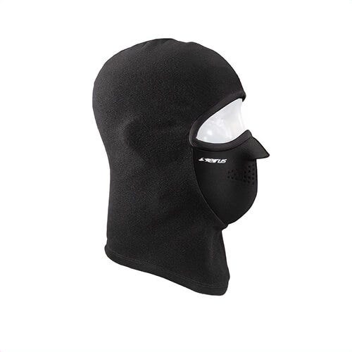 Seirus® 8204.0.0014 FR Combo Clava® 3-in-1 Headwear, L to XL, Black, Fleece/Neofleece®