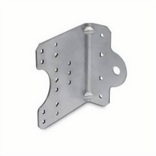 Simpson Strong-Tie® SSC4.25-R50 Stud Connector, 14 ga, 4-1/4 in L x 4 in W, Steel