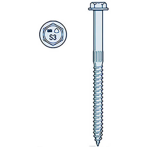 Simpson Strong-Tie® SDS25500MB 1/4 x 5 in SDS Mini Bulk, 100 ct