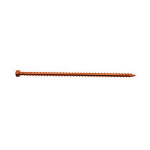 Simpson Strong-Tie® Strong-Drive® SDWC15600-KT Truss Screw, 6 in OAL, Cap Head, T30 6-Lobe Drive, Clear Zinc Plated