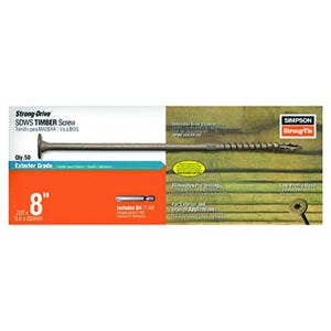 Simpson Strong-Tie® SDWS22800DB SDWDB T-40 Double Barrier 400CT, 8 in