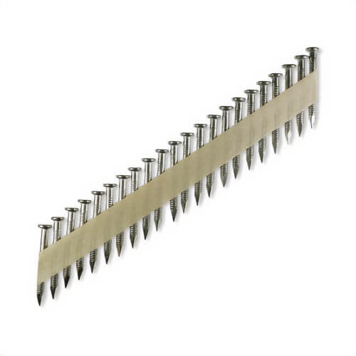 Simpson Strong-Tie® T9A150MCN Ring-Shank Connector Nail, 1-1/2 in L, 10d, 9 ga, 316 Stainless Steel