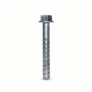Simpson Strong-Tie® THDT75600H Heavy Duty Screw Anchor, 3/4 in dia, 6 in OAL, Hex Washer Head Drive, Carbon Steel, 5-1/2 in D Min Embedment