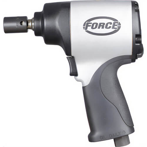Sioux® Force® 5000A Twin Hammer Impact Wrench, 1/2 in Drive, 425 ft-lb Torque, 4.2 CFM Air Flow, 7.4 in OAL