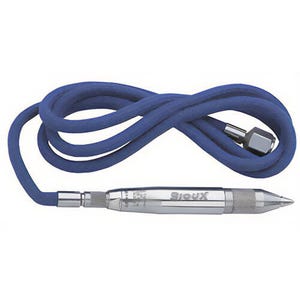 Sioux® Force® 5980 Specialty Air Engraving Pen, 1 CFM Air Flow, 90 psi, 59 in L Hose