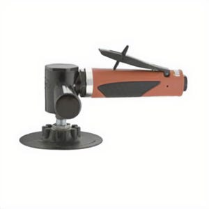 Sioux® SAS10S125 Signature SAS Right Angle Sander, 5 in dia Disc, 5/8-11 Arbor/Shank, 1 hp, 35 CFM Air Flow, 90 psi