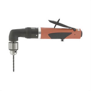 Sioux® SDR10A30N2 Non-Reversible Right Angle Drill, 1/4 in 3-Jaw/Keyed Chuck, 3,000 RPM Speed, 10.2 in OAL
