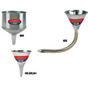 S&K Products 605, 4 qt 12 in Center Tube Funnel, Galvanized