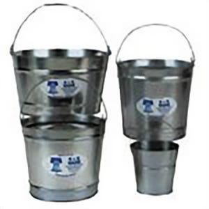 S&K Products Q12-PK12-SK-S 12 qt Pail, Galvanized