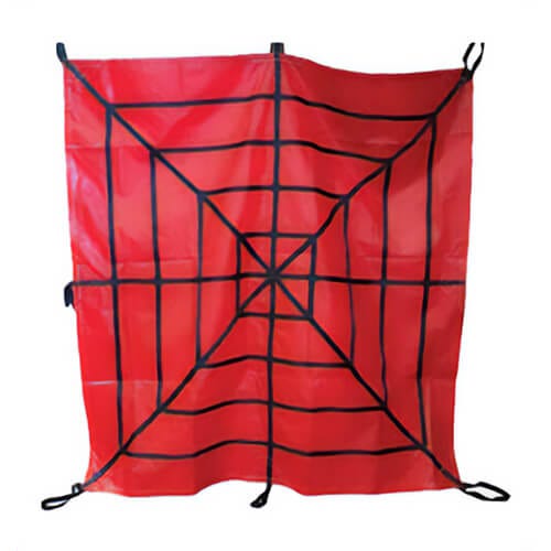 Slingco® ZLD10016 Dirt Tarp, Heavy-Duty, 8 ft L x 8 ft W, 5,000 lb Maximum Capacity