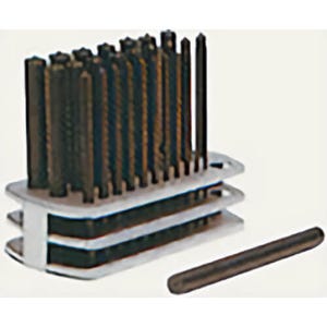Spellmaco 4800099 Transfer Punch Set, 3/32 in - 1/2 in, 3-17, 28 Pc