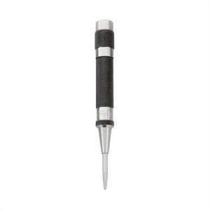 Starrett® 18A Automatic Center Punch with Adjustable Stroke, 9/16 in Tip, 5 in OAL, Steel Tip