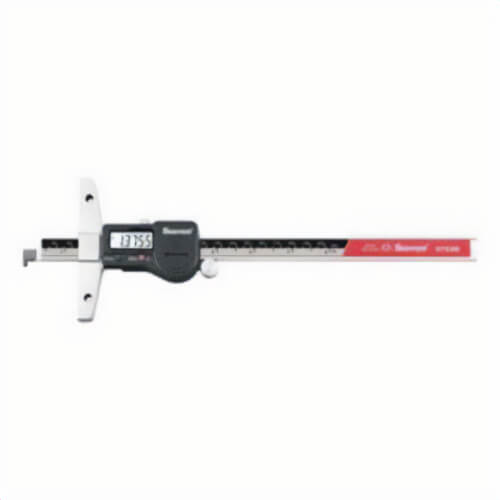 Starrett® 3753B-8/200 Electronic Depth Gage, 0 to 8 in Measuring, HSS