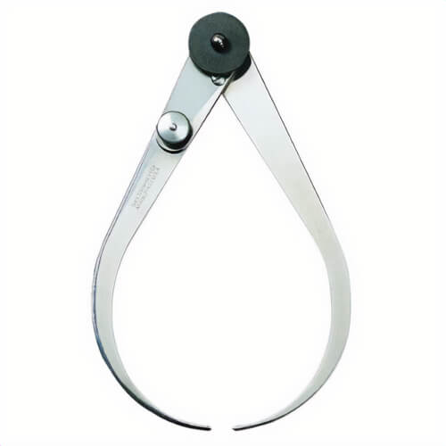 Starrett® 3812 38 Series Lock Joint Outside Caliper, 16 in, High Grade Steel