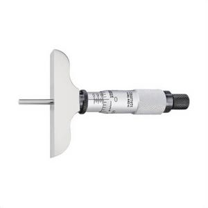Starrett® 440Z-3L Mechanical Depth Micrometer with Padded Case, 0 to 3 in, Graduations: 0.001 in