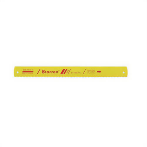 Starrett® BS1406-7 Bluestripe® Power Hacksaw Blade, 14 in L x 1-5/8 in W x 0.075 in Thick, HSS-Co Cutting Edge, Alloy Steel Blade