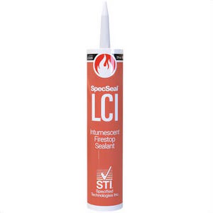 STI® LCI329 SpecSeal® Intumescent Nonhalogenated Firestop Sealant, Tube Container, Composition: Aluminum Trihydrate