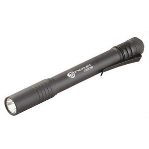 Streamlight® 66118 Stylus Pro® Super Bright LED Penlight, Black and White LED, 100 lumens, 1.5V, Includes: Batteries and Nylon Holster