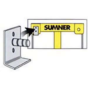 Sumner 780192 Load Pulley Shear Pin Weldment, Use with Z-Series Roust-A-Bout Material Lift