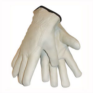 Tillmanâ„¢ 1432L 1432 Standard Grade General Purpose Gloves, Drivers, Seamless/Wing Thumb Style, Large, Top Grain Cowhide Leather