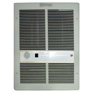 TPI H3317T2SRP 3310 1-Phase Fan Forced Heater with In-Built Double Pole Thermostat and Summer Fan Switch, 4.8 kW, 240 VAC
