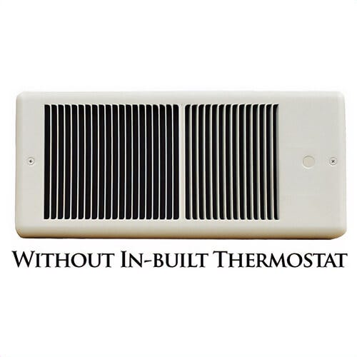 TPI HF4315RPW 4300 1-Phase Fan Forced Heater with Wall Box, 1.5/1.125 kW, 208/240 VAC