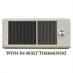 TPI HF4315TRP 4300 Fan Forced Electric Heater with Wall Box, 1.5/1.125 kW, 208/240 VAC