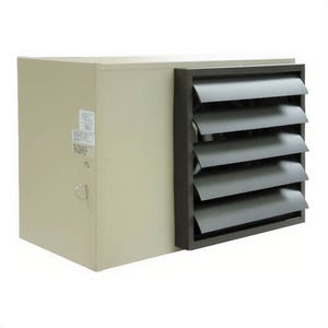 TPI F1FUH05003 UH Series 1-Phase Fan Forced Horizontal Standard Unit Heater, 17100 Btu/hr Capacity, 208 VAC, 5 kW Power Rating