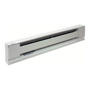 TPI H2925120SW 2900S 1-Phase Standard Electric Baseboard Convection Heater, 8532/6375 btu/hr Capacity, 208/240V AC, Wall Mount
