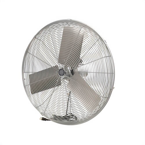 TPI HDH36 1-Phase Heavy Duty Stationary Fan, 36 in, 6,970 CFM Flow Rate, 120V, 5.2 A, Import