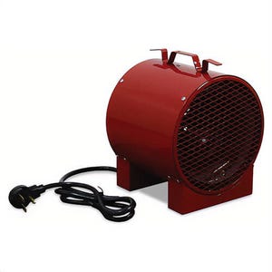 TPI ICH240C 1-Phase Fan Forced Portable Electric Heater, 13648 Btu/hr Capacity, 208/240 VAC, 4/3 kW