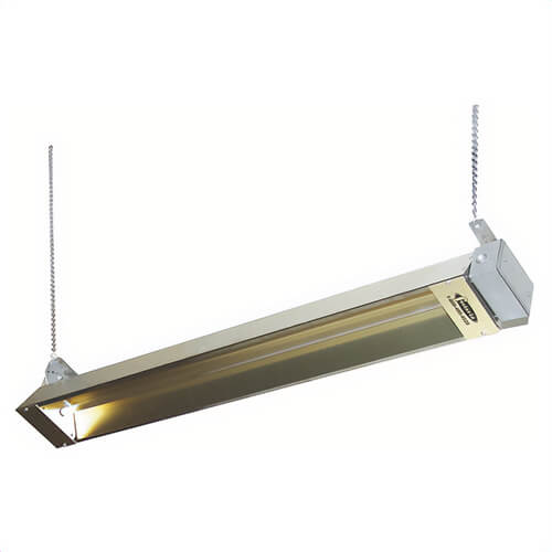 TPI Fostoria OCH46120VSSE OCH 1 Phase Quartz Electric Infrared Heater, 5120 Btu/hr Capacity, 120 VAC, 1.5 kW Power Rating
