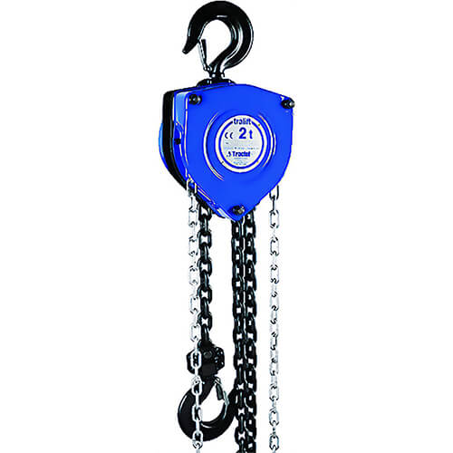Tractel® 41541 Tralift Manual Chain Hoist, 2 ton
