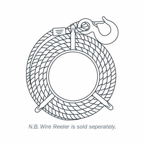 Tractel® 712109150K Wire, 5/16 in, 8.4 mm , 150 ft, 45 m