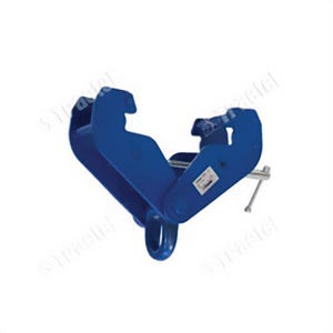 Tractel® CC07029 Corso® Beam Clamp, 3 ton Load, Alloy Steel, Screw Locking