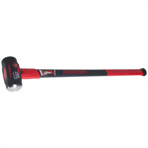True Temper® 3113000 Sledge™ Hammer Steel Sledge™ Hammer, 34-1/4 in OAL, 8 lb Forged Steel Head