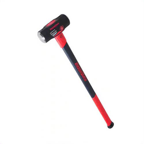 True Temper® 3115000 Sledge™ Hammer Steel Sledge™ Hammer, 34-1/4 in OAL, 10 lb Forged Steel Head, Fiberglass Handle