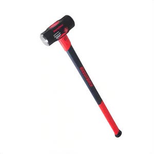 True Temper® 3115000 Sledge™ Hammer Steel Sledge™ Hammer, 34-1/4 in OAL, 10 lb Forged Steel Head, Fiberglass Handle