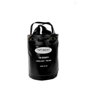 Tuff Bucket Round VCP Bucket with Vinyl Coated Polyester Base, 500 lb WLL, 28 in Height