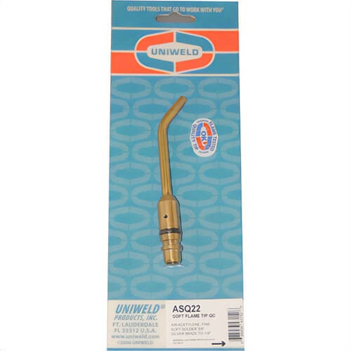 Uniweld® ASQ22 Soft Flame Burner Kit, 3mm to 10 mm dia, 5 psig