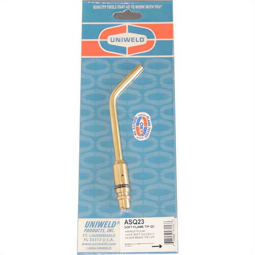 Uniweld® ASQ23 Air/Acetylene Soft Flame Burner, Quick Connect