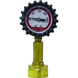 Uniweld® TGCB Acetylene B Tank Contents Test Gauge