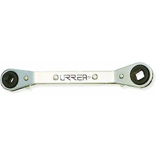 Urrea® 1180 Refrigeration Wrench, 1/4 to 3/16 x 3/8 to 5/16