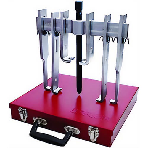 Urrea® 4234B Puller, Straight Jaw, 12 pc, 10 ton