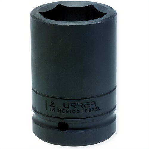 Urrea® 5020H Socket, 3/8 in Drive, 6-Point, 5/8 in Chrome Socket