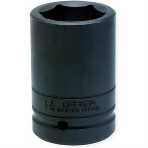 Urrea® 5020H Socket, 3/8 in Drive, 6-Point, 5/8 in Chrome Socket